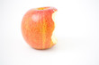 Angebissener Apfel