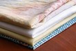 Pile of the washed linen