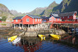 Village de pêcheurs d'A, en Norvège