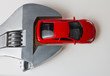 wrench and a red car wrench and a red car