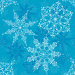 Seamless snowflakes pattern, vector Seamless snowflakes pattern, vector