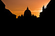 The Vatican at sunset