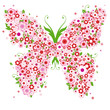 vector abstract butterfly