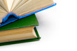 Books isolated on the white background Books isolated on the white background