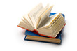 Books isolated on the white background Books isolated on the white background