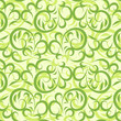 Lace vector green background