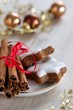 Cinnamon and christmas cinnamon biscuits
