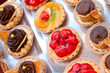 tartelettes colorés et appétissantes tartelettes colorés et appétissantes