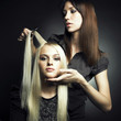 Client and stylist