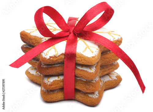 Photo: A stack of Christmas cookies A stack of Christmas cookies