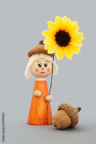 Foto: Blumenmädchen Blumenmädchen