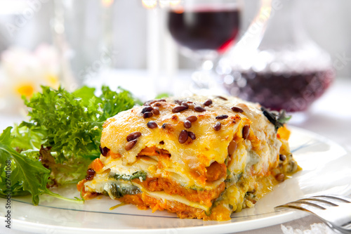 Photo: Vegetarian Lasagne Vegetarian Lasagne