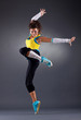 young female dancing
