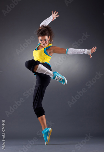Photo: young female dancing young female dancing