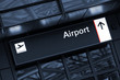 Airport - Hinweisschild