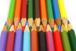 Group of color pencil