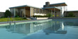 Photo : exterior mit pool