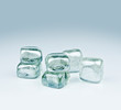 Clear ice cubes