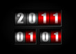 2011 New Year counter