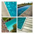Piscine bain �t� vacances d�tente bassin baignade eau