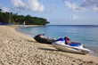 Crescent Beach in the Caribbean Crescent Beach in the Caribbean