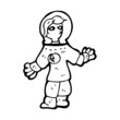 space woman cartoon