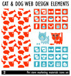 Designs of Pets and Other Related Items - Vector. Pet Store mark Designs of Pets and Other Related Items - Vector. Pet Store mark