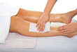 Waxing leg