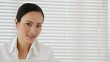 Video: Smiling Asian Businesswoman Smiling Asian Businesswoman