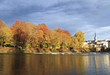 river in autumn