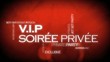 Nuage de tags VIP Soirée Privée 3D fond rouge