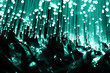 Fiber optics background with lots of light spots Fiber optics background with lots of light spots