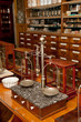 Interior of an ancient drugstore