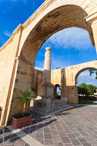 Photo: Upper Barrakka Gardens, Malta Upper Barrakka Gardens, Malta