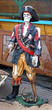 A Full Size Statue of a Frightening Pirate Figure.
