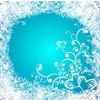 Christmas hearts, celebration background Christmas hearts, celebration background