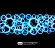 Eps10 bright light effects blue background Eps10 bright light effects blue background