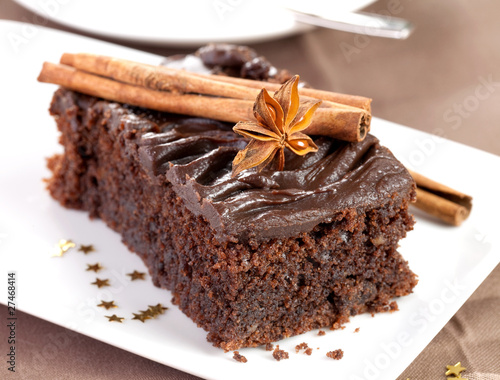 Photo: weihnachtlicher Schokokuchen weihnachtlicher Schokokuchen