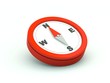 Compass icon. Red series Compass icon. Red series