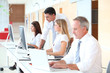 Photo: Business training in modern offices Business training in modern offices