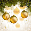 light Christmas background