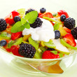 Fresh fruits salad with mint- Healthy Eating Fresh fruits salad with mint- Healthy Eating