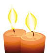 Vector: candele candele
