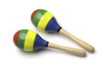 Maracas on white Maracas on white