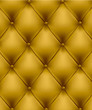 Yellow button-tufted leather background. Vector. Yellow button-tufted leather background. Vector.