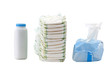 Photo: diapers, wipes, powder diapers, wipes, powder