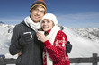 couple in the mountains