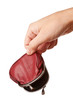 Photo: Hand holding empty money pouch Hand holding empty money pouch