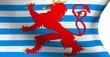 Flag of Luxemburg (Red Lion)