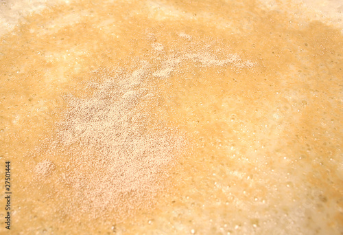 Photo: Brewers yeast fermenting beer Brewers yeast fermenting beer